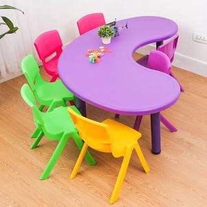 儿童桌椅套装，适用于日托、托儿所、学前班、户外儿童家具、学校课桌、学校家具 - Product Image 6