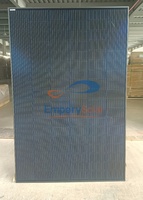 Panneau solaire Empery 415W, efficacité 21,25%, cadre en alliage d'aluminium anodisé noir pour système de supports de montage photovoltaïque