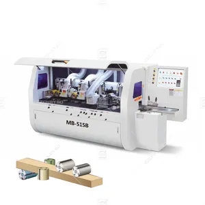 Professional woodworking linear wood moulding spindle moulder 4 sided thickness planer machine with factory price