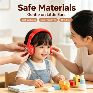 Nuevos Auriculares Inalámbricos BuddyPhones con Cancelación de Ruido, Auriculares Estéreo Bluetooth para Niños con Batería de Larga Duración para Jugar en Línea - Product Image 1