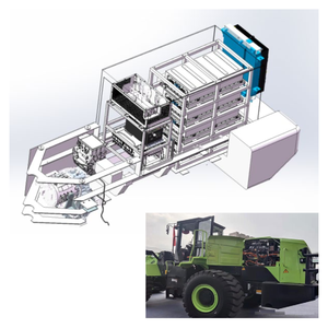 Brogen 200kw 600V 1400Nm New OEM Electrification High Torque <strong>PMSM</strong> AC <strong>Motor</strong> for <strong>EV</strong> Drive Train Hybrid Excavator Heavy Machine - Product Image 4