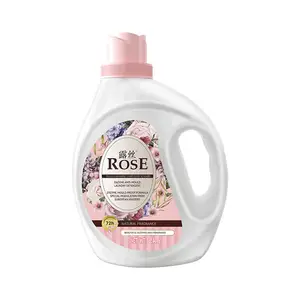 China popular baixa espuma lavar roupa detergente líquido Degerm e ácaro Remoção Fragrância Lavandaria Líquido 2kg barril