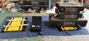 Có Dây Tĩnh Di Động Trục Xe Lực Kế Cân Pad Quy Mô - Product Image 4