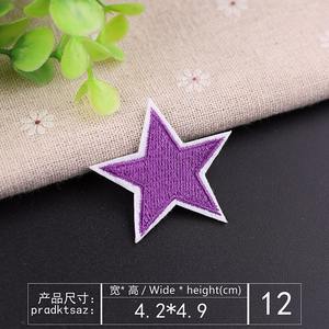 Parches de Estrellas al por Mayor Bordados con Lentejuelas para Marcas de Ropa Urbana, Accesorios de Ropa Personalizados - Product Image 4