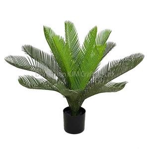 ต้นปาล์มจำลองขนาด60ซม. ต้นสาคูประดิษฐ์ต้นซีพลาสติกต้นไม้ประดิษฐ์สำหรับตกแต่งในร่มและกลางแจ้ง - Product Image 1