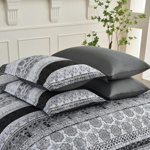 Custom Southwestern Soft Cozy Pillowcase Polyester Microfiber 8 Pcs Luxury King Size Printed <b>Comforter</b> <b>Sets</b> - Product Image 3