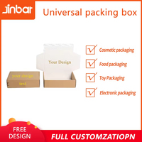 Verstärkte Starre Versandbox mit Druckfestem Design Robuste Verpackung für Grenzüberschreitende Geschenklieferung Recycelbar Prägung Möglich