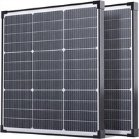 Lot de 2 panneaux solaires 50 Watt type N 16BB 100W, 2x50w pour camping-car, caravane, bateau, toit, hors réseau