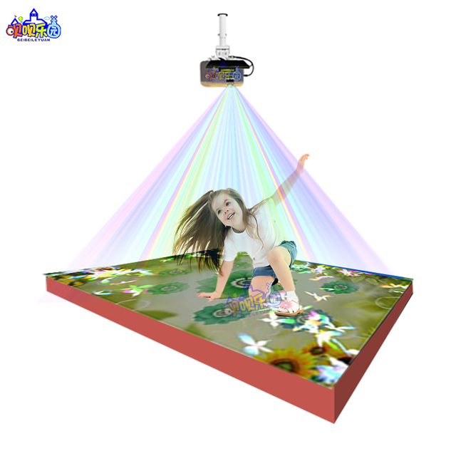 Custom Multi-Activity Interactive Indoor 360 Degree Immersive 3D Holographic Floor Projection Mapping Virtual Reality for