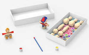 36Pcs Bằng Gỗ Phân Loại Sáng Tạo Kiên Nhẫn Trồng Giáo Dục Cầu Vồng Màu Xếp Chồng Đá Xây Dựng Khối Đồ Chơi Cho Trẻ Em - Product Image 6