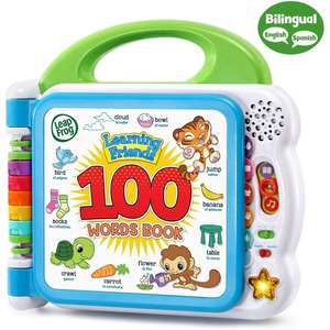 Libro de 100 Palabras LeapFrog Learning Friends, Verde, con Audio en Inglés, Empaque Sin Frustraciones - Product Image 5