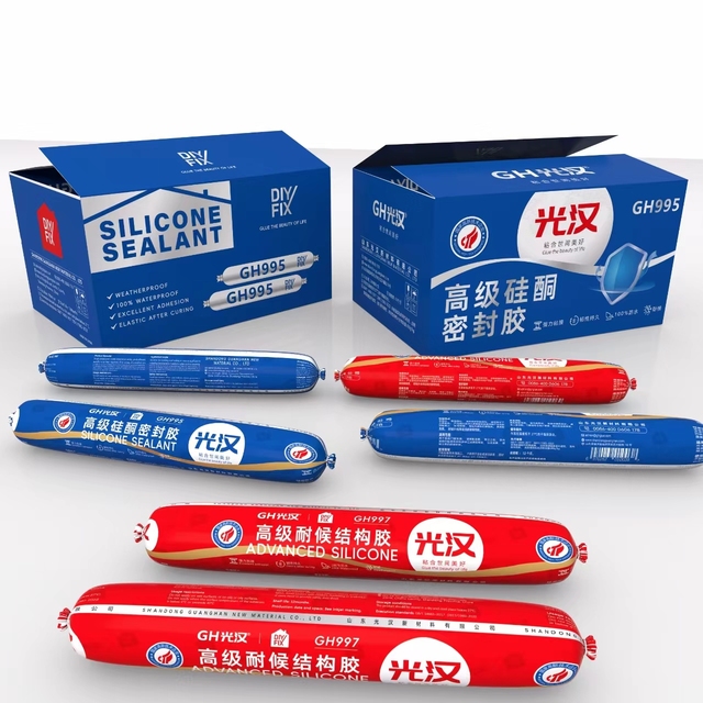 Environmentally Friendly Neutral Silicone Sealant for General Weatherproof Construction Woodworking Packing Projects