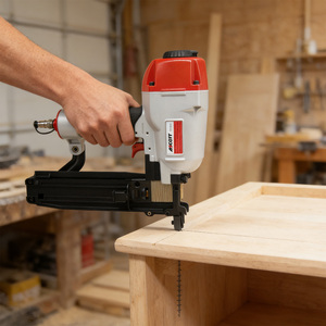 Pistola de Grapas Neumática Industrial de 160 Piezas, 25-50 mm, 16GA, Corona Mediana, N851, <span class=keywords><strong>Grapadora</strong></span> de Aire de Aluminio, Herramienta de Ensamblaje para Muebles y Estructuras - Product Image 3