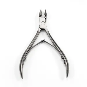 Professional #8712-2 Double Springs Personal Manicure Chiropody Nail Nippers Podiatry Nail Cuticle Nippers