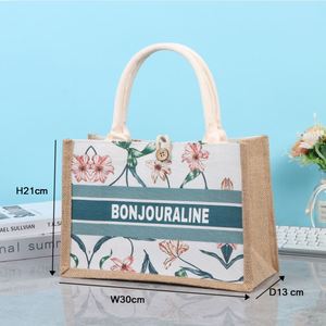Wholesale Custom Eco-friendly Heavy Duty Durable <b>Canvas</b> Tote Shopping Bag <b>Beach</b>-Colored Letter Pattern Pickup Hot Sale - Product Image 1