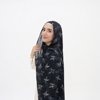 Libaaz plum the Label Modal Hijab Carpet Print Modal Nouveau Design 2026 Modèle Hijab Pashmina Imprimé