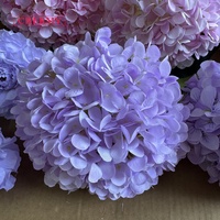 Bunga Delphinium Sutra Buatan Warna Lavender Pink Campuran DC277 untuk Dekorasi Gapura Pernikahan dan Lorong, Perlengkapan Bunga