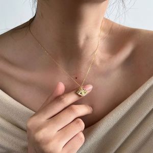 Collares con Colgante de Ojos de Circonia Coloridos Dylam Evil, Proveedor de Joyería Fina, Collar con Colgante de Ojo de Circonia 5A en Plata 925 para Mujer - Product Image 3