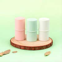 Tubes cosmétiques en plastique vides, tubes à presser pour baume, stick de blush, écran solaire, déodorant, avec bouchon à vis, logo personnalisé, PP, OEM, ODM, impression sérigraphique