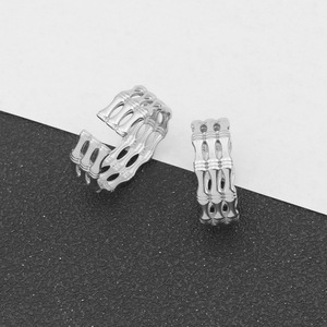 2026 Temperament Minimalist Innovative Design Silver Plated Geometric <b>Ring</b> Women's <b>Adjustable</b> <b>Rings</b> Wholesale Jewelry Trendy - Product Image 4