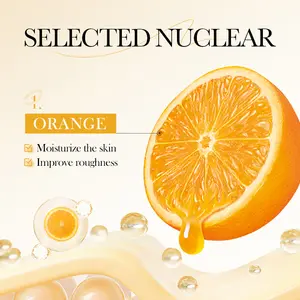 High Quality Body Cleansing Fragrance Bath Lotion Orange Pearl Shower Gel 300ml