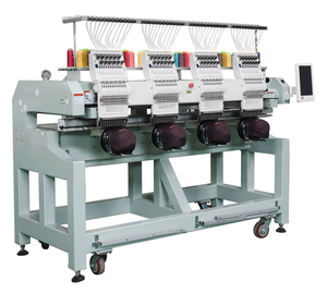 Nouvelle machine à broder informatisée à 4 têtes et 12/15 aiguilles avec écran tactile LCD de 10 pouces et moteur - Product Image 1