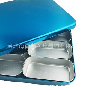 Aluminum Needle Storage <b>Box</b> 16 Compartment Portable Expandable For Embroidery Machine <b>Sewing</b> Supplies - Product Image 5