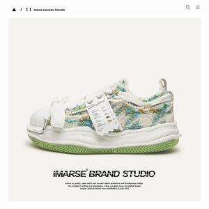 Zapatos de hombre 2025 Guangzhou - Estilo Small Fragrant con suela gruesa, que aumentan la altura, modernos, para caminar, para parejas - Product Image 3