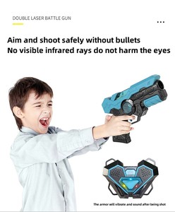 Laser Tag Gun gilet multijoueur jeu de fête pas de balles pas de létalité intérieur extérieur parent - Product Image 6