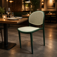 Chaises en plastique empilables pour la restauration, idéales pour le jardin et le salon - Vente en gros