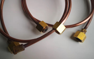 Tubo de Cobre de Alta Presión para Carga de Gas Cloro, 10mm de Diámetro, 1.5mm de Espesor de Pared, Conector Hembra G3/4, 1m de Longitud, Resistente a la Corrosión - Product Image 5