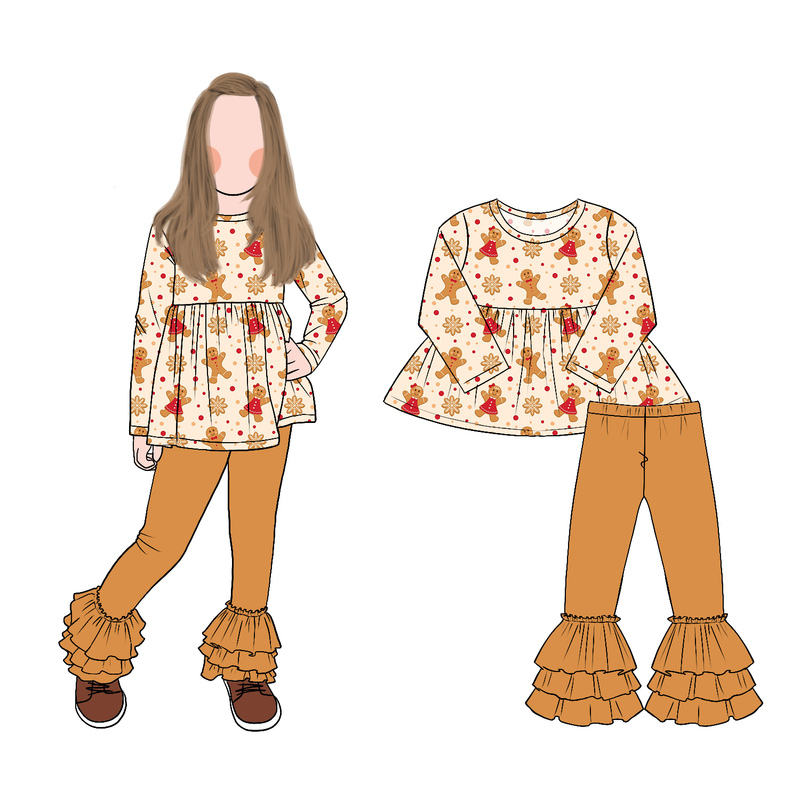 Hot Sale New Plaid Printed Girls
