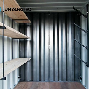 Vente directe usine : Conteneurs maritimes 20ft 40ft avec plancher intérieur métallique amovible en contreplaqué, pièces et accessoires galvanisés à chaud - Product Image 3