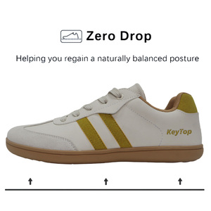 Chaussures minimalistes décontractées à semelle fine, personnalisées en usine, zéro dénivelé, à bout large, pour hommes et femmes - Product Image 4