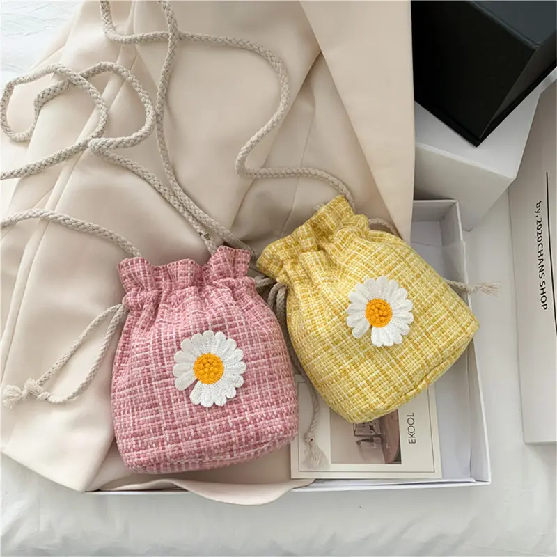 Anvas-Mini bolsos de playa de paja para mujer, bandoleras cruzadas de paja personalizadas, venta al por mayor