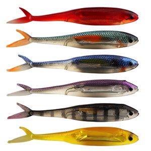 Esca Morbida Galleggiante OEM di Alta Qualità 120mm 9g in PVC con Coda a <span class=keywords><strong>Cuneo</strong></span> per Pesca in Acqua Salata di Tonno, Marlin, Spigola e Attrezzatura da Pesca Oceanica - Product Image 1