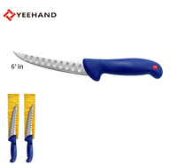 Couteau à fileter Yeehand en acier 3Cr13 de 6 pouces, nouvelle arrivée, revêtement résistant, avec manche en ABS