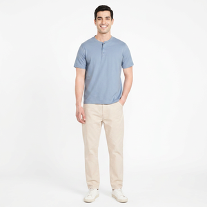 Men's Slim Fit Heavyweight <b>T</b>-<b>Shirt</b> 100% Cotton Custom Logo Printing Short & Long Sleeve Casual Style Oversize Tee - Product Image 1