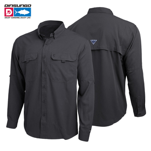 Camisas de <span class=keywords><strong>Pesca</strong></span> para Hombre, Protección Solar UPF 50+, Secado Rápido, con Botones, Forro de Malla y Ventilación Trasera - Product Image 4