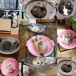 Hamaca Cálida para Todas las Estaciones, Cesta Colgante Elevada para Mascotas, Cama Nido Independiente para Gatos - Product Image 3