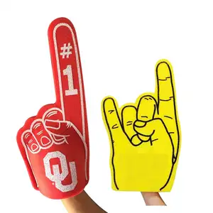 Customized Shape Factory Customize Big finger skateboard eva case foam finger mini foam fingers hand