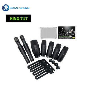 <span class=keywords><strong>KING</strong></span>-717 Micro dynamique professionnel pour instruments de karaoké musical pour l'enregistrement de performances - Product Image 1