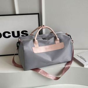 Nueva Bolsa de Viaje de Material Suave y Colorido, Bolsa Deportiva Multifuncional de Algodón - Product Image 6