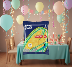 Palloncini in Lattice Super Globo a Forma di Mais 10 Pollici, Rosso Pastello, per Feste di Compleanno, Monouso - Product Image 2