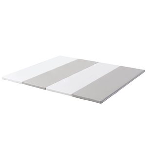 เสื่อคลานเด็ก EVA 120x150x4 ซม. พับได้ ใช้ในบ้าน สำหรับเด็กทารก 0 ถึง 24 เดือน สีขาว - Product Image 4
