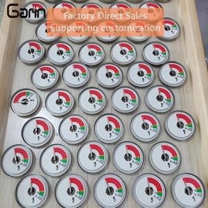 공장 직판 고품질 1.6인치 <span class=keywords><strong>25mpa</strong></span> 핀 연결 부르동 튜브 나선형 튜브 압력계 - Product Image 5