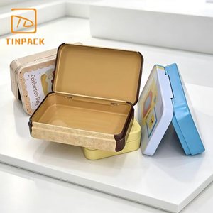 Boîte en métal décorative personnalisée, durable et portable, boîte de rangement multi-usages pour papier <span class=keywords><strong>photo</strong></span> Instax Mini et petits cadeaux - Product Image 5