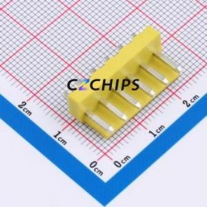 XY-VH3.96-6A11-YT Wire-to-Board Pin Header Through hole Component (THT),P=3.96mm Connector 1x6P 3.96mm Through Hole VH - Product Image 1