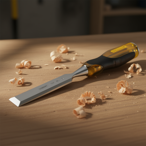 Cincel para Madera Stanley de 22 mm, Acero Forjado, Herramienta de Carpintería de Precisión - Product Image 3