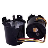 Moteur de volet roulant monophasé 50Hz JMKE, industriel, 60KTY, à arbre excentrique, réducteur AC, moteur synchrone AC220V 14W, en acier métallique